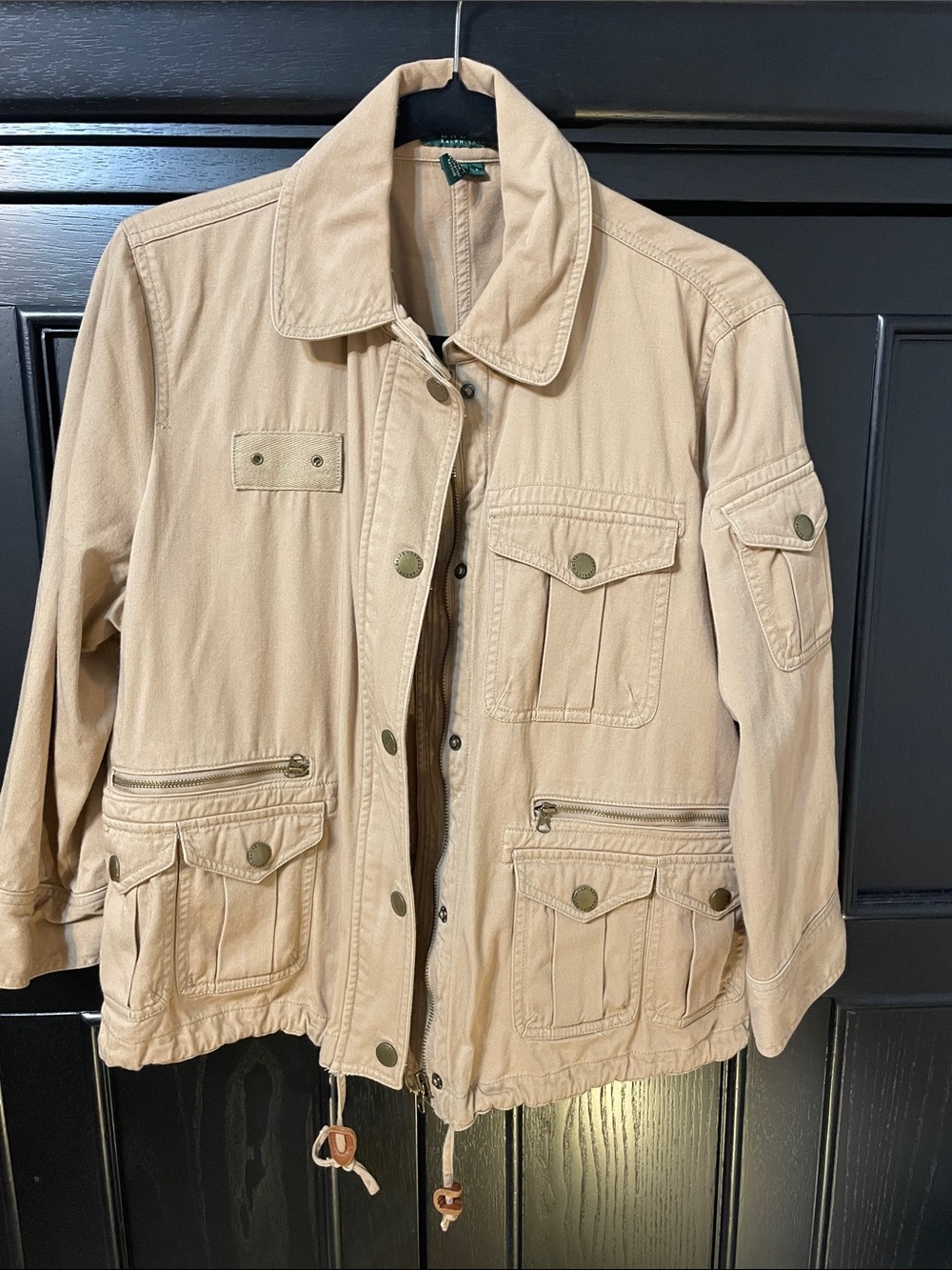 Lauren Ralph Lauren Khaki Utility Jacket